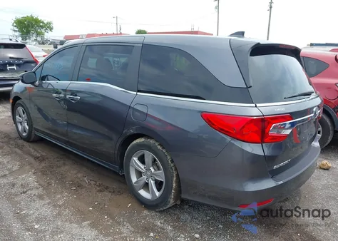 2020 Honda Odyssey Ex-L/Ex-L W/Navi Res from USA, damaged, VIN 5FNRL6H79LB021115